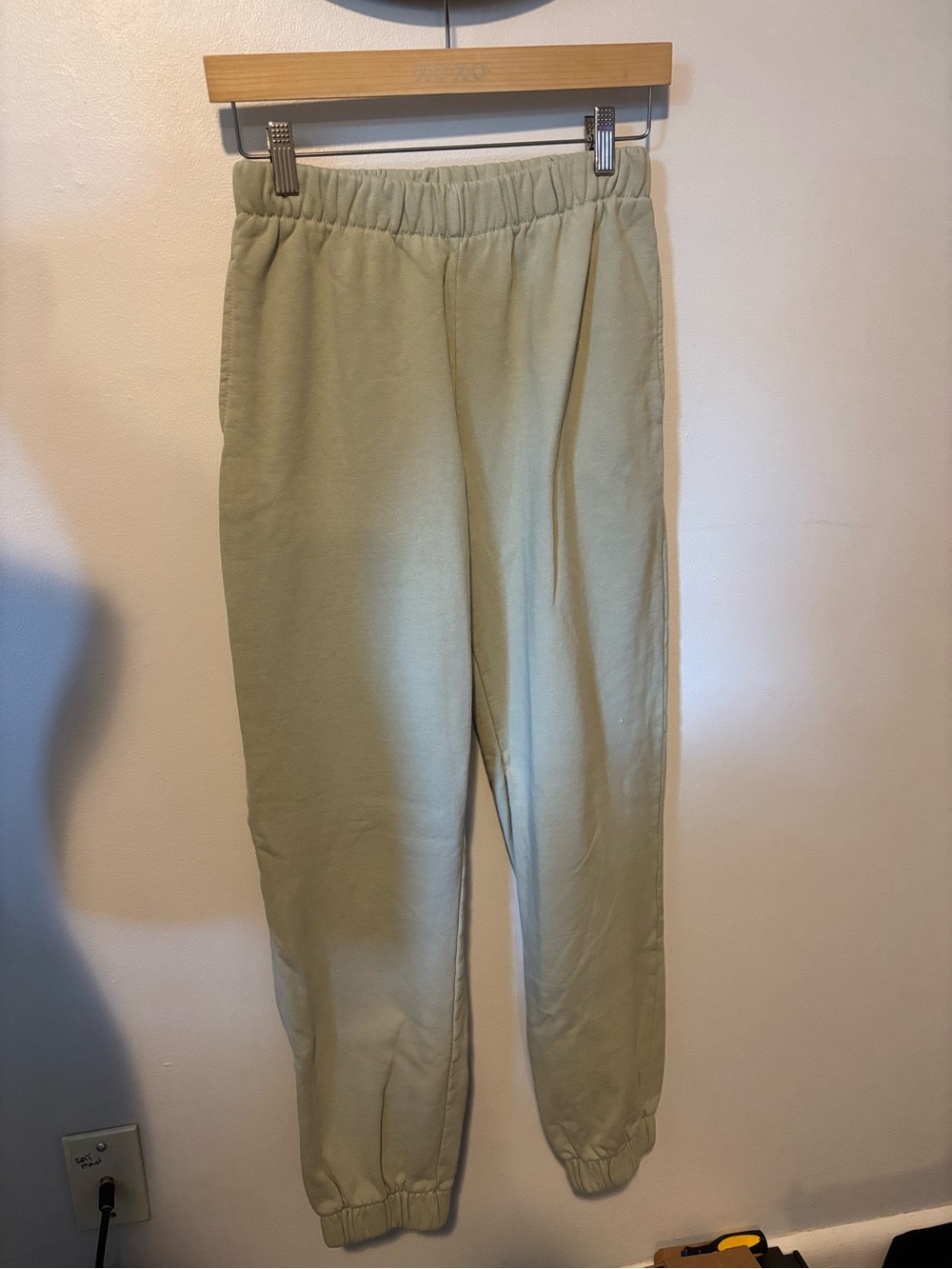Brandy Melville Sage Green Jogger Pants